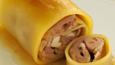 Cannellonis farcis au foie gras