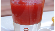 Verrine de marmelade de pamplemousse