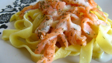 Tagliatelles au saumon faciles