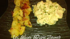 Sauté de dinde ail et moutarde