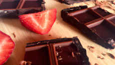 Tablettes choco / fraises