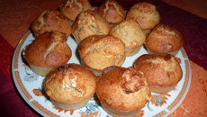 Muffins aux flocons d'avoine