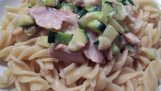 Fusilini semi-complète au poulet - courgette