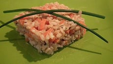 Risotto à la carotte et à l'orange