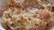 Risotto légumes cottage cheese