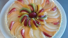 Tarte aux fruit et à la crème pâtissière