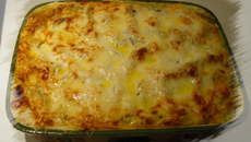 Lasagnes aux courgettes et à la dinde