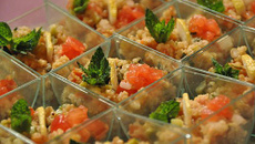 Taboulé de quinoa sauce moutardé