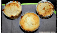 Muffins pêches cannelle