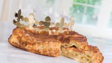 Galette des rois à la compote de pommes