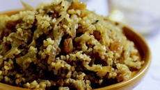 Boulghour aux oignons