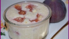 Crème d'amandes aux figues fraîches