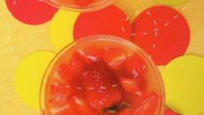 Le pétillant aux fraises