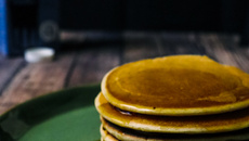Pancake sans lait et sans œuf