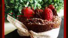 Cupcake secret : cœur coulant framboise