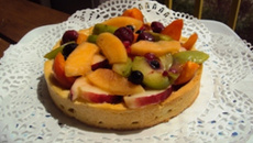Tarte surcrée aux fruits frais