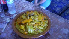 Gigot d'agneau à la marocaine