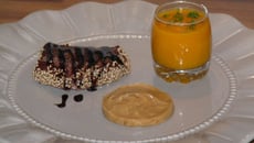 Rumsteck déglacé à la vanille et sa purée de potimarron aux épices douces