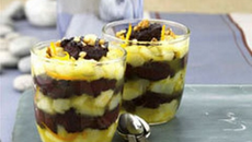 Marbré boudin noir, poires, fleur d'oranger et noix