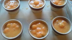 Panna cotta au sucre safrané