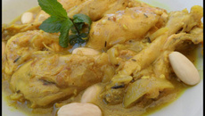 Poulet au citron et à la menthe