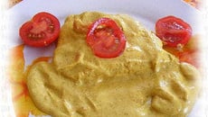 Escalopes de poulet au curry