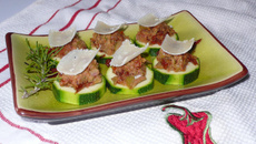 Millefeuilles de courgettes du soleil