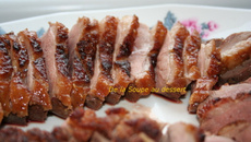 Magret de canard à l'orange et aux épices