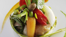 Navarin de lapin aux petits légumes printaniers