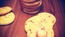 Cookies aux pralines roses