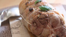 Filet d'agneau à l'ail et au basilic