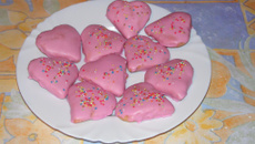 Cœur à la framboise