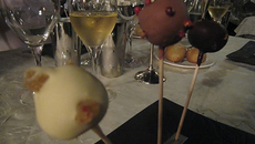 Sucette foie gras chocolat
