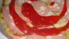 Lasagnes de courgettes et mortadelle