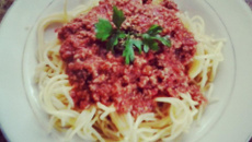 Spaghettis bolognaise
