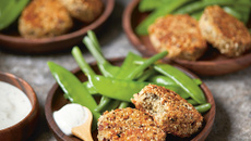 Croquettes de lentilles à la moutarde