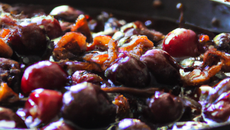 Cerises flambées à la bourguignonne