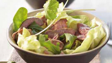 Salade d'agneau à la citronnelle