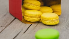 Macaron à la confiture de citron