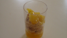 Verrine à la pêche au thon