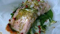 Saumon en papillote façon merlouse