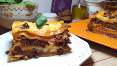 Lasagnes au confit de canard