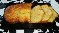 Cake au thon et poivron jaune