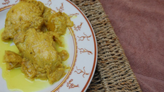 Poulet coco citron gingembre