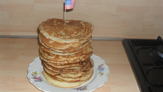 Pancakes parfumés à la cannelle 
