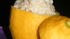 Risotto au citron maison