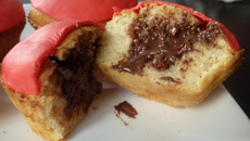 Muffins à la vanille et au Nocciolata