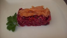 Taboulé de quiona au saumon fumée