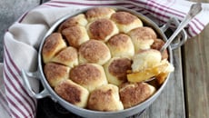 Gâteau brioché pommes-cannelle