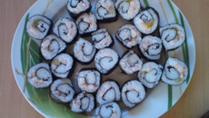 Makisushi de saumon au chutney de mangue